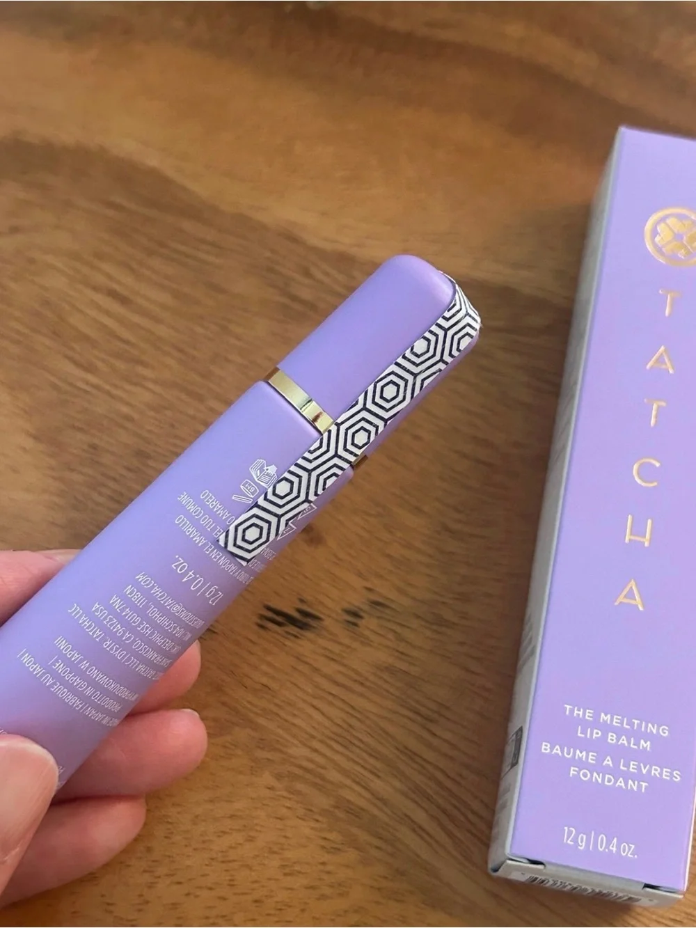 NIB★Tatcha The Melting Lip Balm in Papuru